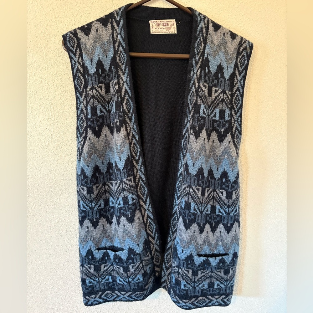 AlpAsur Alpaca Wool Sweater Vest